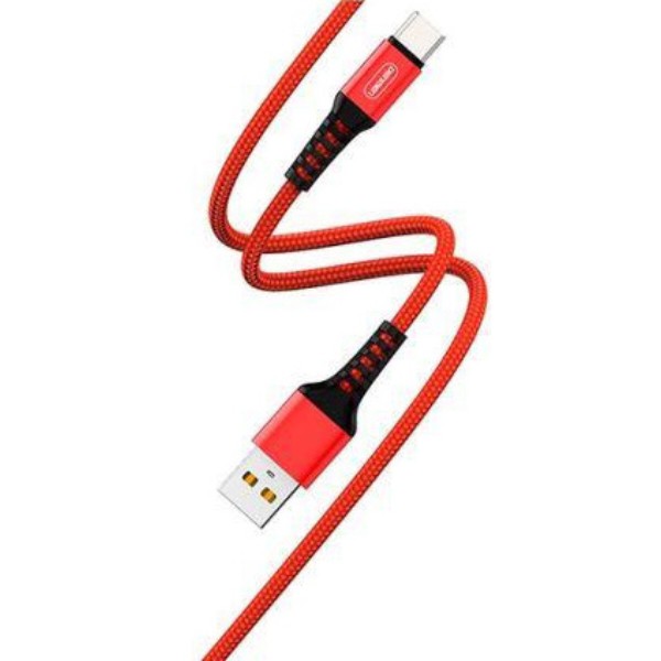 Фото - Кабель Denmen D02T 2.4А USB-Type-C 1 м Red (DN-D02T-RD)